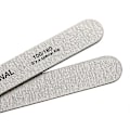 Miniatyrbilde 4 av 5: 10 stk. Tre Negle Archos for Manikyr og Pedikyr 100/180 Regnbue Profesjonell Tykkelse for UV Gel Polymer Svart