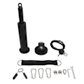 Miniatyrbilde 1 av 8: Vekt kabel trinse system DIY hjemme kabel trinse vedlegg for treningsstudio pull down biceps curl tricep arm treningsøkter