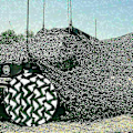 Miniatyrbillede 1 af 5: 4m*6m Camo Net Jagt/skydning Camouflage Skjul Army Camping Skov Net -z zd.21 30m x 1.5m Mørkegrøn