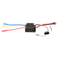 Pikkukuva 1 / 8: 60A ESC vedenpitävä elektroninen nopeudensäädin lisävarusteet 1/10 RC-automallilleMusta