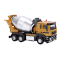 Miniatyrbillede 2 af 8: VB50063 1:50 Mixer Truck Legetøj Zink Legering Pull Back Engineering Truck Model Legetøj til børn Drenge