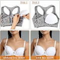 Miniatyrbilde 4 av 5: Triangle Sports BH-innlegg for kvinner Push Up (18 par) Ccup