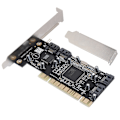 Miniatyrbillede 1 af 8: PCI 16X til 4-port SATA Riser-kort 5Gbps Sil3114 Master SATA PCI 4-port udvidelseskort
