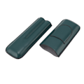 Miniatyrbillede 6 af 8: Cigar Etui Elegant Vintage Håndlavet Slank Bærbar 2 Fingre Cigarholder til Rejsefest Grøn