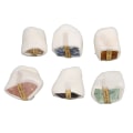 Miniatyrbilde 6 av 8: 6 stk Chakra Stones Fargerike Portable Søt Health Care Healing Chakra Energy Stones