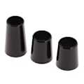 Miniatyrbillede 3 af 5: 20 x 5 stk. Sorte Golfskaft Hylstre Ferrules .335 .370 Hætte Adapter Ring 0.370