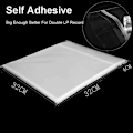 Miniatyrbilde 4 av 5: 50 stk. Gel-plateomslag for platespiller LP-plate Flat Open