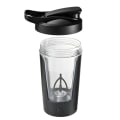 Miniatyrbillede 1 af 8: Selvomrørende krus 450 ml fuldautomatisk sikker stabil fødevarekvalitet plast automatisk blandekop til hjemmecafékontor Sort