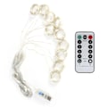 Miniatyrbild 7 av 8: 3x2m USB-fjärrkontroll 200LED Chip Curtain String Lights med 8 belysningslägen Heminredning