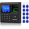 Miniatyrbild 1 av 5: Biometriskt RFID-åtkomstkontrollsystem RFID-knappsats USB-fingeravtryckssystem Elektronisk tidklocka Atten