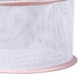 Miniatyrbillede 5 af 5: Makeup Børste Netkurv Skønhed Æg Makeup Svampværktøj Hængende Tørring Opbevaringskurv Pink 20cm