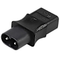 Miniatyrbillede 1 af 5: 2-Pin IEC 320 C8 Han til IEC 320 C9 Hun AC Adapter 6A/250V EU Industriel Strømkonverter