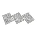 Miniatyrbillede 1 af 5: Servis Universal Metal Emhætte Fedtfilter - 320 X 260 Mm (Pakke med 3)