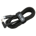 Miniatyrbild 3 av 8: JORINDO USB C till DC-kontakt 100W Snabbladdning Bärbar Bekväm Hållbar Mjuk, slitstark nätsladd för power dator för hemmakontor0,5 M