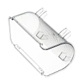 Miniatyrbillede 3 af 8: Vandflaskearrangør Transparent Stakbar Pladsbesparende Vandflaske Opbevaringsholder Stativ til Vakuumkop 1 Gitter