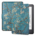 Miniatyrbillede 1 af 5: Etui passer til Kindle Paperwhite (11. generation, 2021-udgaven), Tyndeste letvægts Smart Shell Cover med Auto Våge/Sov - Mandelblomst