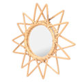 Miniatyrbilde 8 av 8: Rotting Innovativ kunstdekorasjon Makeup Mirror Retro Dressing Baderom Vegghengende MirrorStar