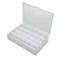 Miniatyrbild 2 av 8: Örhängehållare Organizer Transparent Akryl 30 Grids Portabel Stapelbar Örhängen Organizer Box L