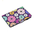 Miniatyrbillede 5 af 5: Malet Mønster Tpu Horisontal Flip Læder Beskyttelsesetui Til Kindle Fire Hd 8 2020 Zekai Daisy