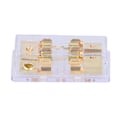 Miniatyrbilde 4 av 8: 1x0GA inn/2x4GA ut Power Distribution Block Sikringsholder Elektrisk Beskyttelse for Bilstereo Audio