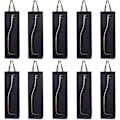 Miniatyrbillede 1 af 5: 10 flaskeposer gaveposer til vin, prosecco og champagne 40 x 12 x 9 cm - silhuet