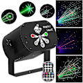 Miniatyrbilde 1 av 5: RGB LED Klubb Fest DJ KTV Disco Lys Projektor - 480 Mønster UV Strobe Laser Scenelys med Fjernkontroll og USB Strøm