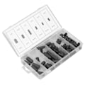Miniatyrbild 3 av 8: 80 st dammsugare hatt plugg sortiment kit gummi hög temperatur resistent läckagesäker dammsugare hatt 5/32in till 3/8in svart