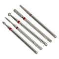 Miniatyrbilde 5 av 8: 5 stk manikyrborer Emery spikerslipebits Elektrisk manikyrhode erstatning