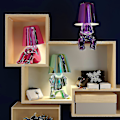 Miniatyrbilde 2 av 3: Tenker Lampe Kolleksjon Hjem Dekor Arbeidsliv Tenker Karakter Bordlampe Zekai Mr-WHEN