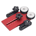 Miniatyrbillede 6 af 8: Tynd Rip Jig Bordsav Guide Jig Aluminiumlegering Armatur med Klar Skala til Træbearbejdning