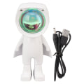 Miniatyrbillede 1 af 8: Romantisk astronaut robot solnedgang lampe projektor gul farve solnedgang lys til soveværelse live udsendelse fest værelse indretning