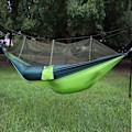 Pikkukuva 3 / 5: 3-in-1-riippumatto hyttysverkolla ja peitteellä, XXL Double Camping -riippumatto ulko- ja sisäkäyttöön, 100 kg:n kantavuus