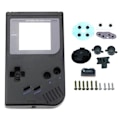 Miniatyrbillede 1 af 5: Beskyttende etui til Gameboy Pocket GBP spillekonsol, A Sort