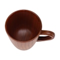 Miniatyrbillede 5 af 8: Håndlavede multifunktionelle sikre økovenlige tekopper i massivt træ til at drikke te, kaffe, vin, øl og varme drikke - 1 stk.