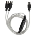 Miniatyrbillede 2 af 8: MIDI-kabel MIDI til USB-ledningsadapter Midi-konverter til XP / VISTA / OS X / Window7