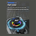 Miniatyrbild 2 av 5: Spelkontroll för Switch RGB-belysning, dubbel vibration, A