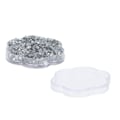 Miniatyrbild 7 av 8: 1440 st heta fix strass glas platta botten transparent vit DIY tillbehör för kläder skor nagelkonst
