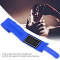 Miniatyrbillede 8 af 8: 2 stk 2,5 m elastisk rem boksning Sanda Muay Thai MMA Taekwondo Bandage Håndbind (blå)