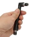 Miniatyrbilde 7 av 7: Mini Dobbelthode L Type Galvanisert Stål Skrutrekker Bit Socket Skiftenøkkelverktøy