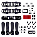Miniatyrbild 1 av 8: 250MM Quadcopter FPV Aircraft Drone Frame Kit RC-tillbehör för QAV250 (kolfiber)