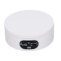Miniatyrbild 3 av 8: Roterande displaystativ 4,7 tum USB batteridriven stabil tyst automatisk rotation skivstativ för smycken klocka modell