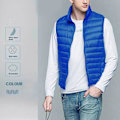 Miniatyrbild 3 av 5: Lättviktsväst i dun för män, för höst/vinter, casual wear, S, grå