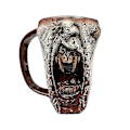 Miniatyrbillede 1 af 5: 3D Kraniemug Drikkekop Skelet Gotisk Resin Øl Kaffe Krus Tekop Halloween
