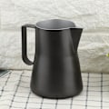 Miniatyrbilde 5 av 8: 550 ml rustfritt stål melkeskummerkanne kopp kaffekanne melkekanne for Latte Art