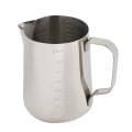 Miniatyrbilde 5 av 8: Målekopp i rustfritt stål Kaffekanne Melkeskummende Pot Espresso Latte Mugge (1000 ml)