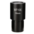 Miniatyrbillede 1 af 8: WF10X 18 mm biologisk mikroskop vidvinkel okular optiske linser med skala