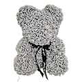 Miniatyrbillede 4 af 5: Dropshipping 40cm Rose Bjørn Hjerte Kunstig Blomst Rose Teddybjørn Til Kvinder Valentinsdag Bryllup Fødselsdag Julegave Grå Pink H 40CM