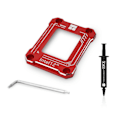 Miniatyrbilde 2 av 5: Thermalright CPU Bøyekorreksjon Festeramme, LGA 1700 CPU Fester, Anti-fall Aluminiumlegeringsramme For Intel 12. Generasjon Rød