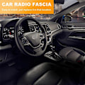 Miniatyrbillede 5 af 5: 9 Tommer Bilradio Facader Instrumentbræt Ramme Installation GPS til