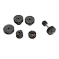 Miniatyrbilde 7 av 8: RC Metal Steel Transmission Gear Set for WPL Double Speed ​​RC Gearbox Upgrade DIY Conversion